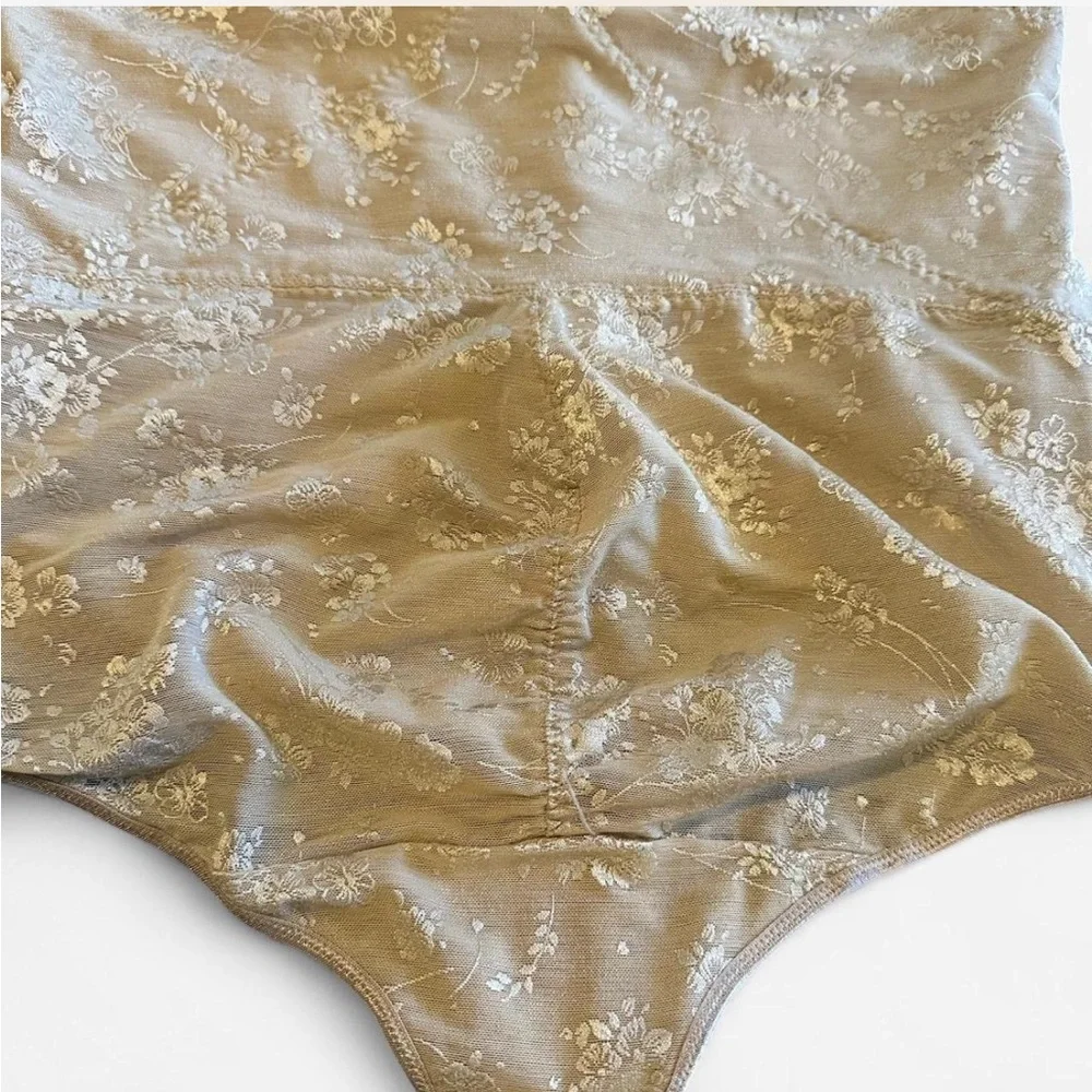 NWT 2XL SHAPEWEAR‎ Flexees by Maidenform Firm Control Body Shaper Nude Beige XXL - Picture 5 of 8